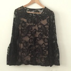 SALE NWT I.N.C. International Concepts Lace Blouse